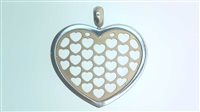 Pendant Sommer Woman I Love You in Gold Cubic Zirconia CUORE ZIRC P UQ/Z 4.00 BR - CUORE ZIRC P UQ/Z 4.00 BR